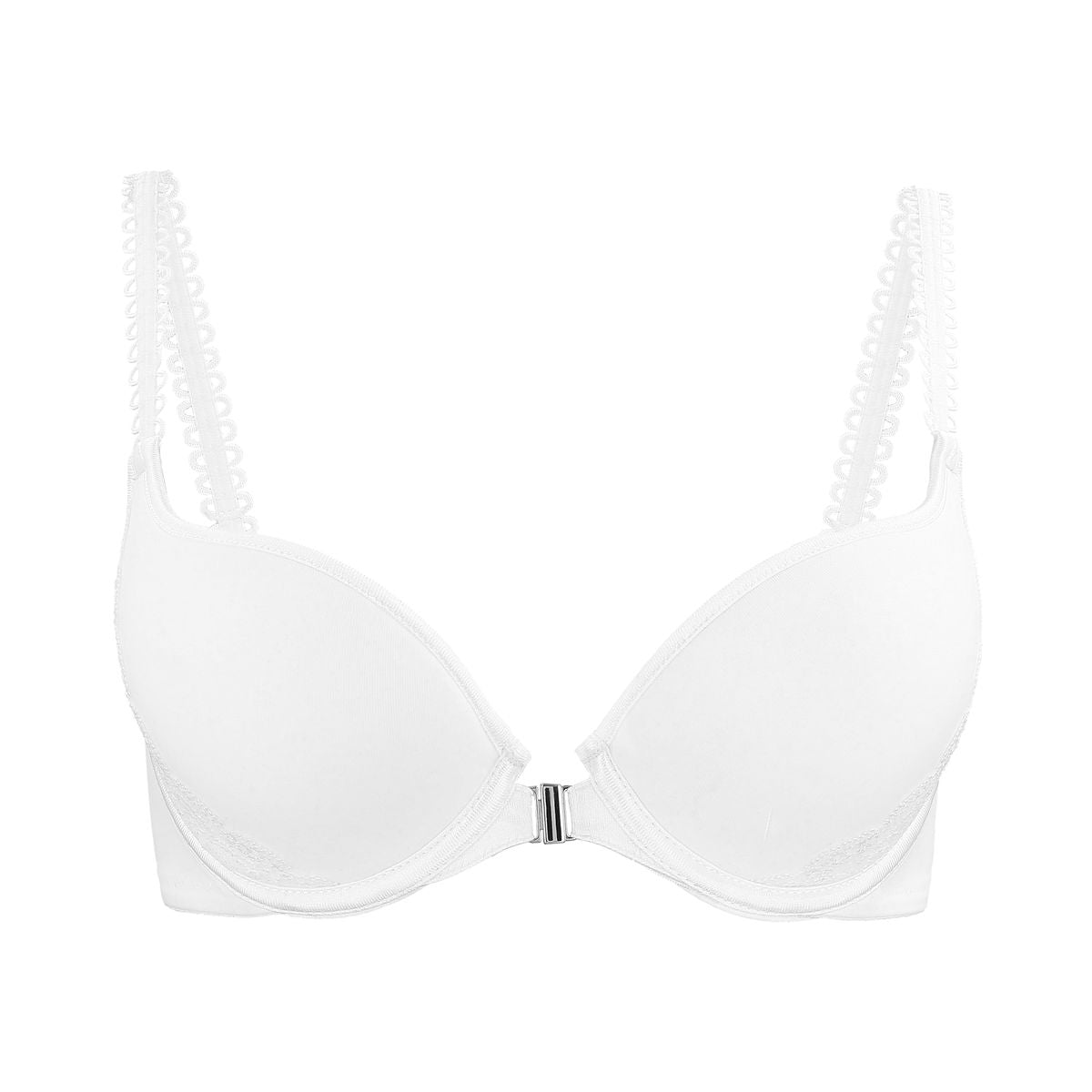 1001783 Cómodo bra con broche al frente