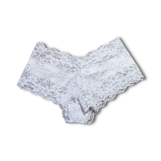 C503101 Boxer de encaje cachetero.