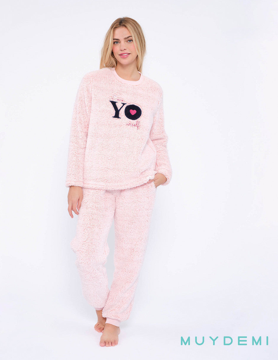 C892029 Set pijama cozy love