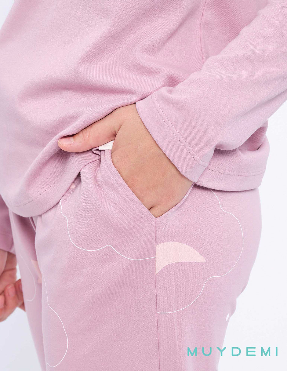 C892039 Set pijama nubes