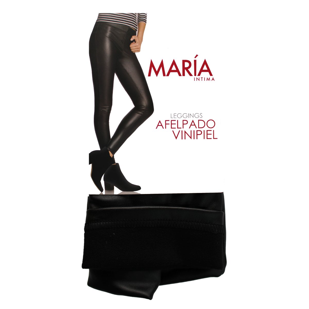 D200460 Leggin afelpado vinipiel