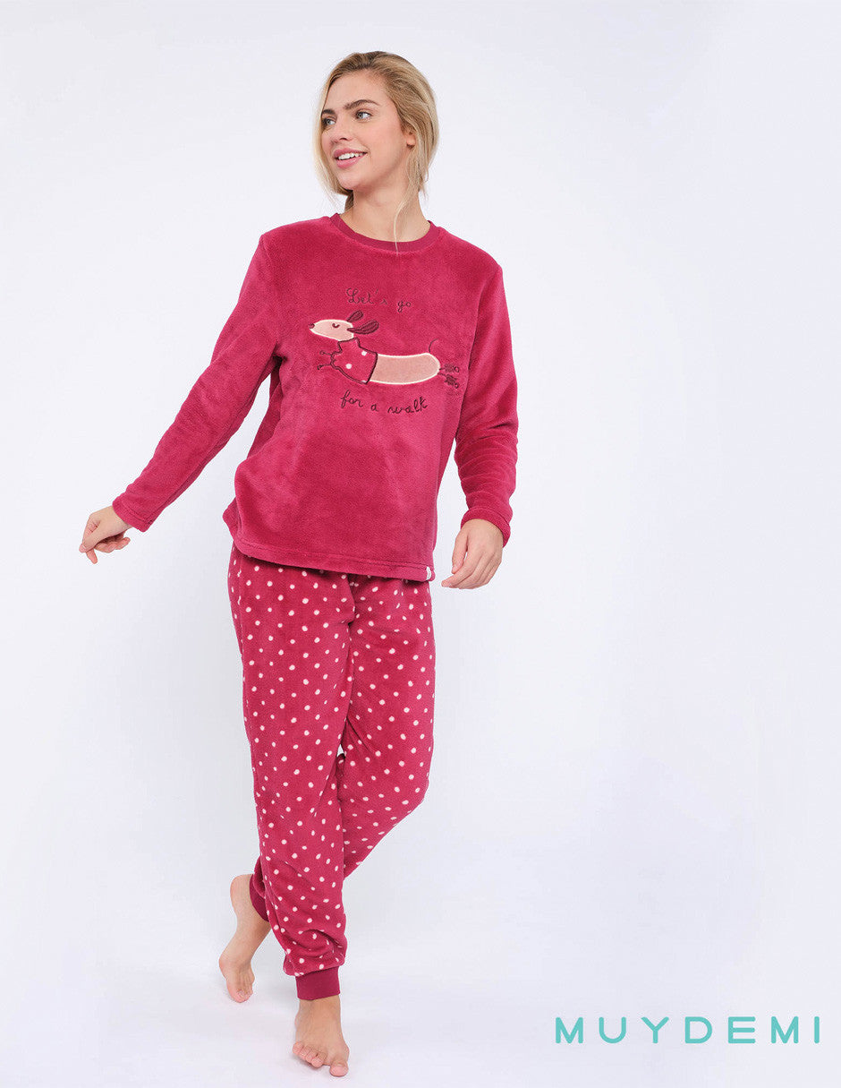 C892034 Set pijama cozy perro